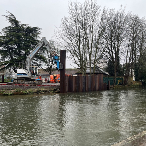 VolkerGround Engineering at Newbury Wharf