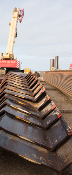 Piling at Southsea.