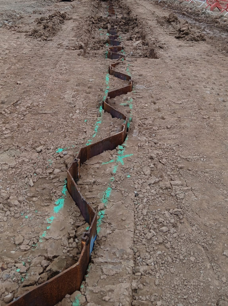 38t excavator and Movax at the Rochdale and Littleborough FRMS