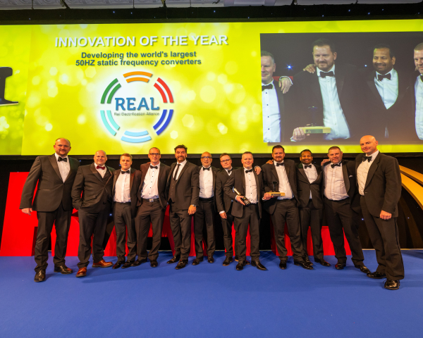 People receiving an award